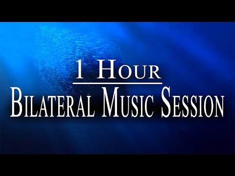 1 HR Bilateral Music Therapy - Relieve Stress, Anxiety, PTSD, Nervousness - EMDR, Brainspotting