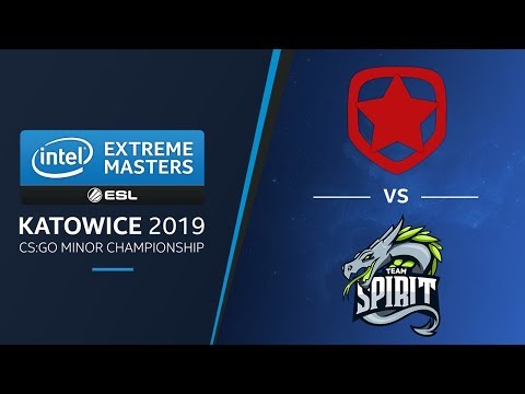 CS:GO - Gambit vs. Team Spirit [Cache] Map 2 - LB Ro2a - IEM Katowice EU Minor 2019