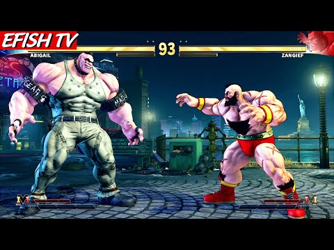 LEVEL 8 Abigail VS Zangief STREET FIGHTER V HARDEST BATTLE MATCH