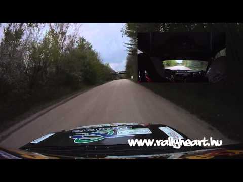 Sajtós Dénes - III. Tatabánya Rallye 2012 SS6 HD