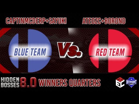 Hidden Bosses 8.0 DOUBLES WQ - CaptinMCderp / Sayuki vs Ateozc / Borond