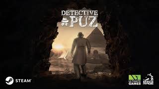 Откройте портал времени, чтобы вернуться в настоящее в игре Detective Puz!