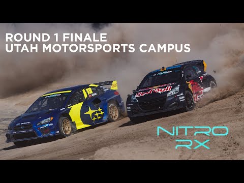 Nitro Rallycross Live Broadcast | Round 1 FINALE | Utah Motorsports Campus