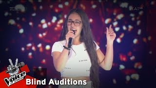 Κλαυδία Παπαδοπούλου - Roxanne | 5o Blind Audition | The Voice of Greece