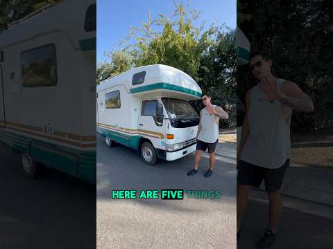 5 “QUIRKS AND FEATURES” of our new RV 🤣 #toyota #4x4 #rv #camper