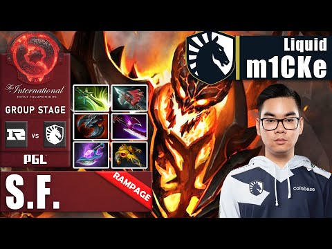 [RAMPAGE] RNG vs LIQUID | LOOK AT M1CKE SF MIDLANE 17 KILLS | GROUP STAGE - THE INTERNATIONAL 2022