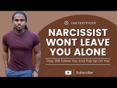 Some toxic people wont leave you alone. you have to force narcissists to stop following you & leave