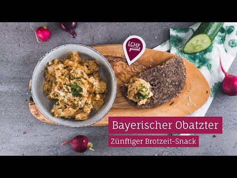 Low Carb Rezept: Bayerischer Obatzter - Zünftiger Brotzeit-Snack
