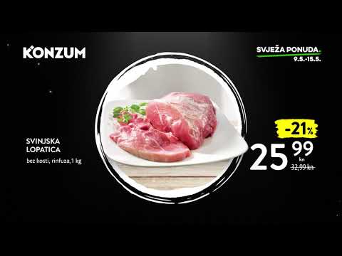 Konzum katalog svježa ponuda 9.5. – 15.5.