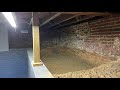 Waterproofing Dugout Basement in Mount Airy, NC