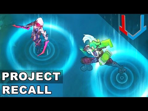 All PROJECT: Skins - RECALL Animations (League of Legends)