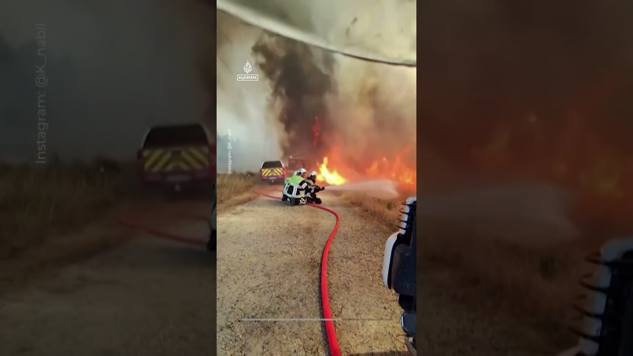 Firefighters deploy smart glasses to record wildfire operations in real time