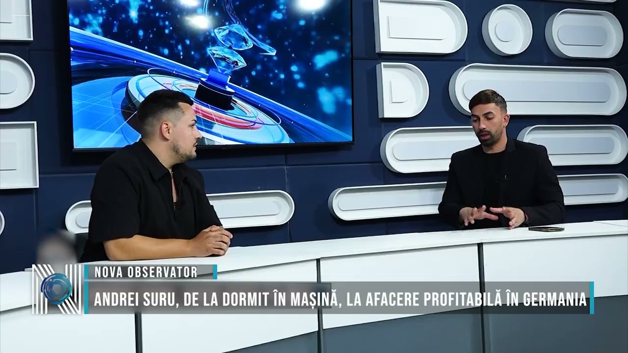 Andrei Suru, de la dormit în mașină, la afacere profitabilă în Germania