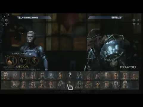 Next Level Battle Circuit 130 - MKX - A-Team Mike Infinite (D'Vorah) vs RM Grr (Ferra/Torr)