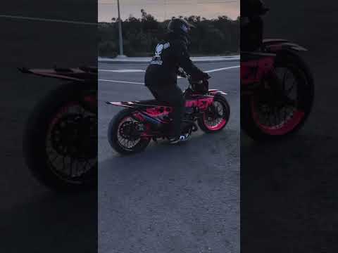 Bike❤️‍🔥#supermoto #husqvarna #ktm #supermot #wheelie #stuntriding #4stroke #motolife #exc #stunt