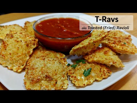 I Air Fried Ravioli and It Got CRAZY Crispy (T-Ravs at Home!)