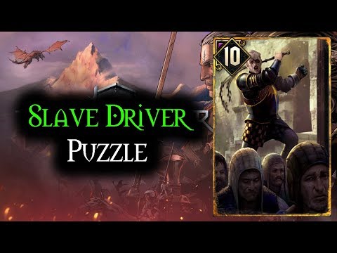 Slave Driver Puzzle - Thronebreaker The Witcher Tales