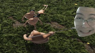 ПУЗАТЫЕ МУЖИКИ СРАЖАЮТСЯ ДРУГ С ДРУГОМ В EVOLUTION BATTLE SIMULATOR