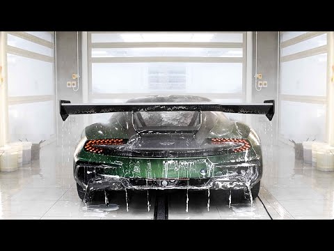 Paint Protecting a Race Car! Aston Martin Vulcan 1 of 24 in the world!