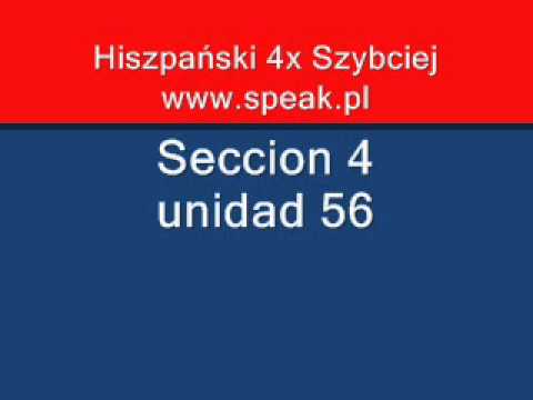 Spanish Lesson Seccion4 unidad56 - Direct Method Speak.pl