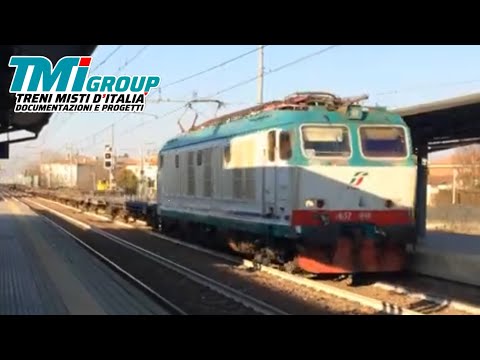 E652 040 in transito a Crevalcore