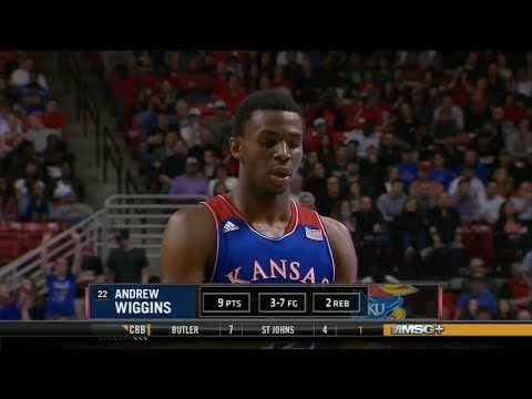 2014.02.18 - Andrew Wiggins Full Highlights at Texas Tech - 19 Pts, 6 Reb, Game-Winner!