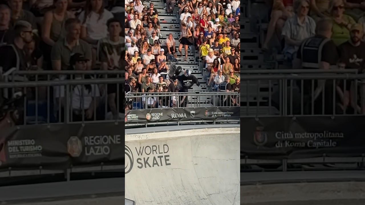 900 To End Gui Khury Run In The Ostia World Skate Men's Park Final!