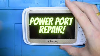 Motorola COMFORT85PU power port repair.