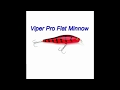 Viper Pro Flat Minnow 8,00cm Roasted Peanut 8cm - Roasted Peanut - 11g - 1Stück