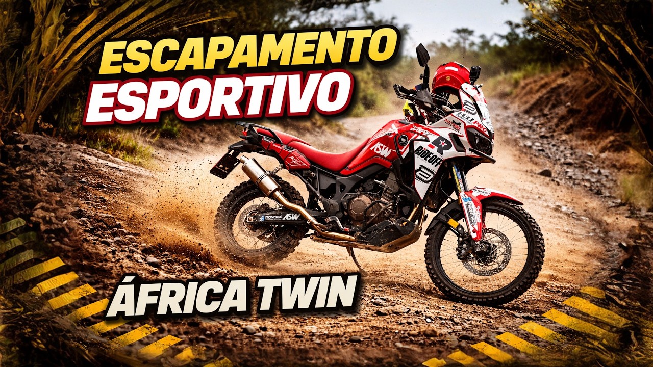 FullPro — Africa Twin com Escape Esportivo