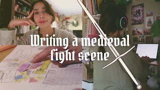 Writing Vlog | Writing a medieval fight scene