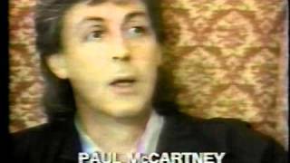 Paul McCartney : Good Rockin&#39; Tonight Interview 1986