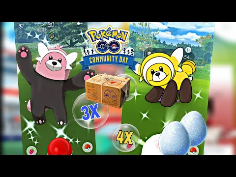 Stufful Community Day Pokemon Go | Stufful Community Day Tips  #pokemongo #communityday #stufful