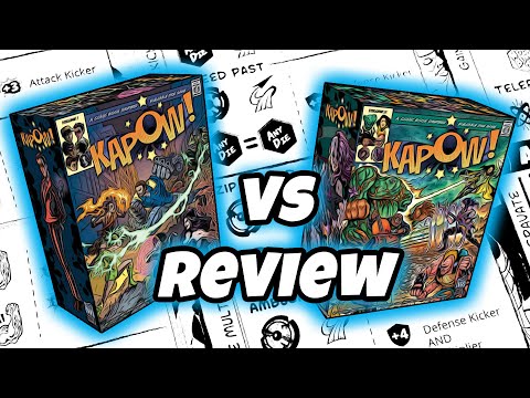 KAPOW! vol.1 vs KAPOW! vol.2 | Review and comparison