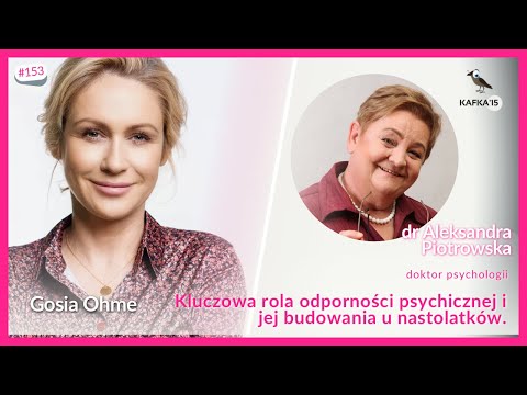 Odporność psychiczna u nastolatków - dr Aleksandra Piotrowska G. Ohme odc.153