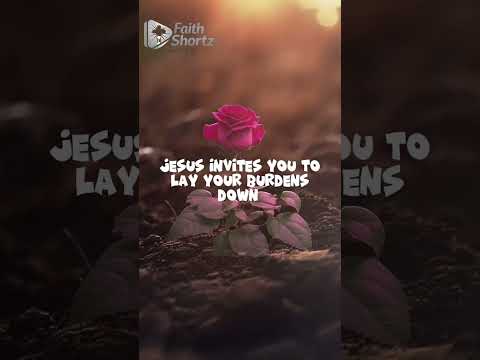 God Gives Rest to the Overwhelmed | Daily Christian Encouragement #findrest #jesuscaresyou