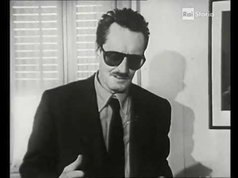 Pietro Germi parla di Mastroianni.Rara intervista.Divorzio all'italiana.