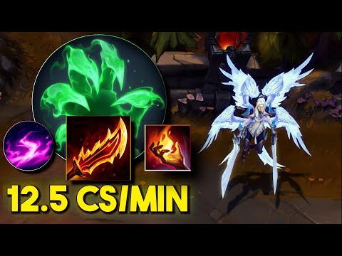 How I Got 12.5 CS/MIN in Grandmaster Playing LANE BULLY Kayle