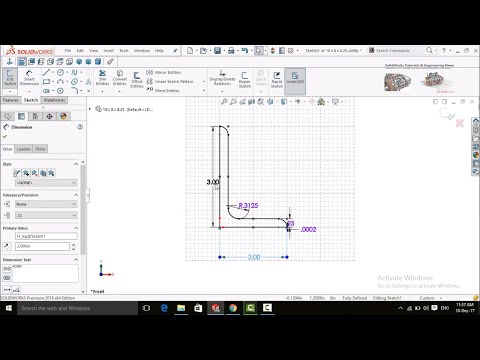 Creating Custom Weldment Profiles SolidWorks Tutorial