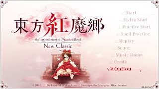東方紅魔郷: New Classic　霧雨魔理沙（ミサイル）Normalノーコンクリア　プレイ動画