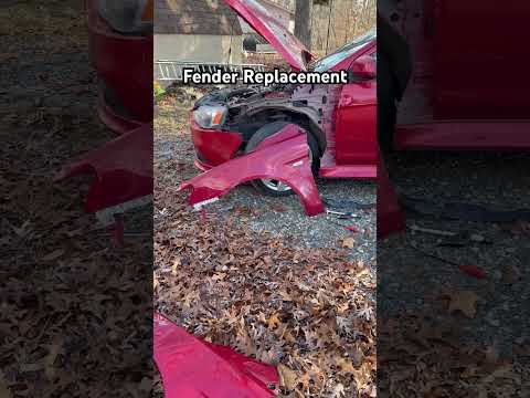 How to Replace your fender ⬇️ #shorts #automobile #mechanic