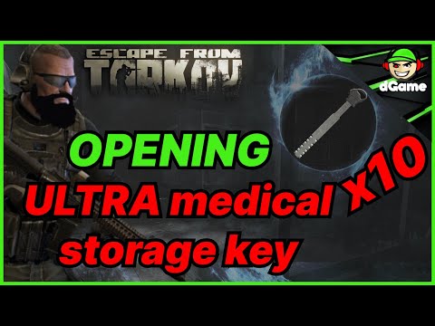Disappointing Results? Opening ULTRA Medical Storage Key 10 Times | Escape from Tarkov