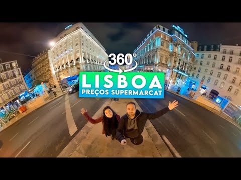ROLE 360 POR LISBOA, SUPERMERCADO COM PREÇOS EM REALIDADE VIRTUAL (PORTUGAL)