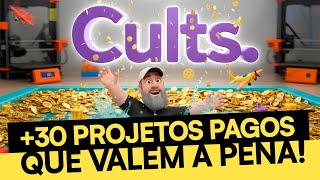 Over 30 paid projects worth checking out on Cults3D, check them out now!