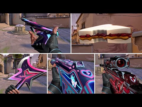 S25ACT6 New Battlepass New Skin & New Flex in Game showcase【 VALORANT 】