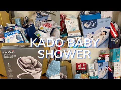 Baby shower haul | min tout kado nou te resevwa nan baby shower nou an
