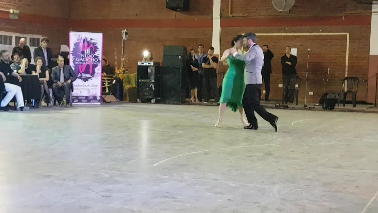 Ines muzzopappa y Diego Amorin en Nido Gaucho 2017 3/4