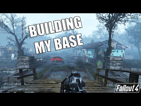 First Time Player Tries Fallout 4 Modded Survival Part 3 Time To Build Up Our Base !!