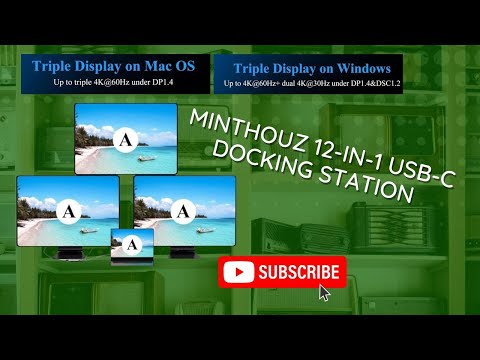 Minthouz 12-in-1 USB-C Docking Station Review: A Versatile Hub for Ultimate Connectivity
