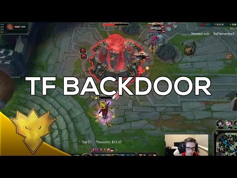 TSM Bjergsen - Twisted Fate Backdoor - NA Solo Queue Highlights & Funny Moments